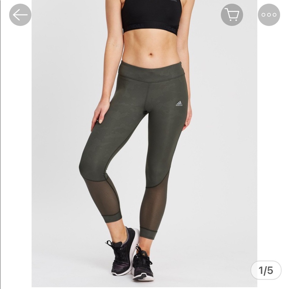 ADIDAS OWN THE RUN 7/8 GRAPHIC TIGHTS